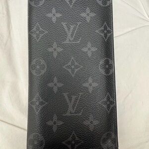 Louis Vuitton Eclipse Braza Monogram Long Wallet